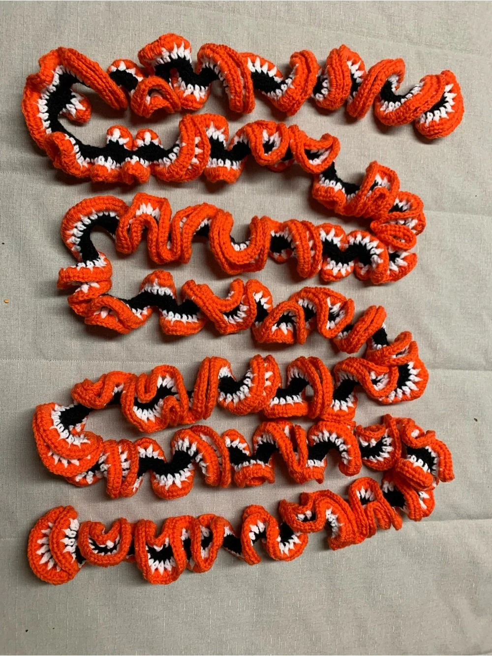 Hand Crafted garland spiral